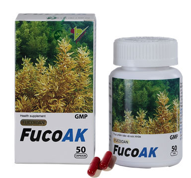 Sản phẩm Fucoidan FucoAK Sản phẩm Fucoidan FucoAK
