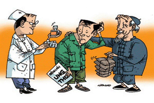 Khái niệm bệnh ung thư trong Đông y và Tây y rất khác nhau. Khái niệm bệnh ung thư trong Đông y và Tây y rất khác nhau.